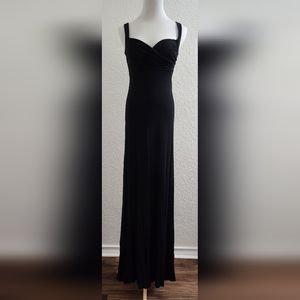 BCBGMaxAzria Black Full-Length Dress